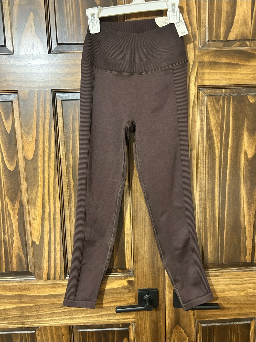 aerie Brown Seamless High-Waist Leggings